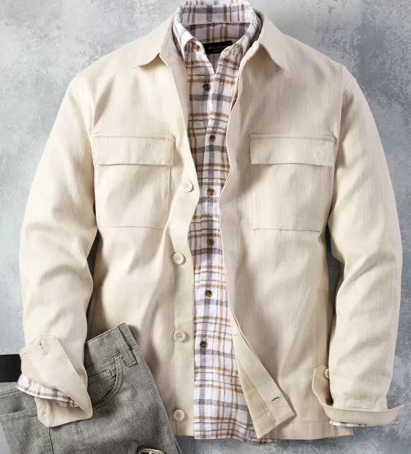 Bugatchi Shirt Jacket- Casual & Active