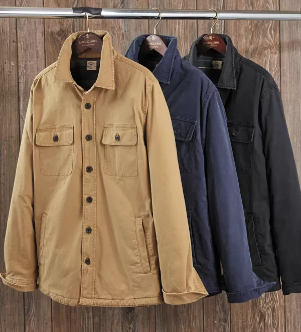 Faherty Blanket-Lined Cpo Jacket- Casual & Active