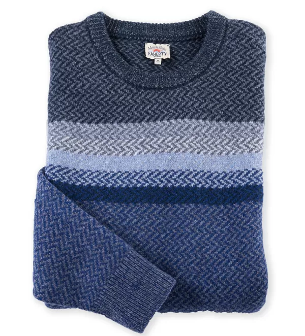 Faherty Donegal Ombre Sweater- Pullovers & Layers