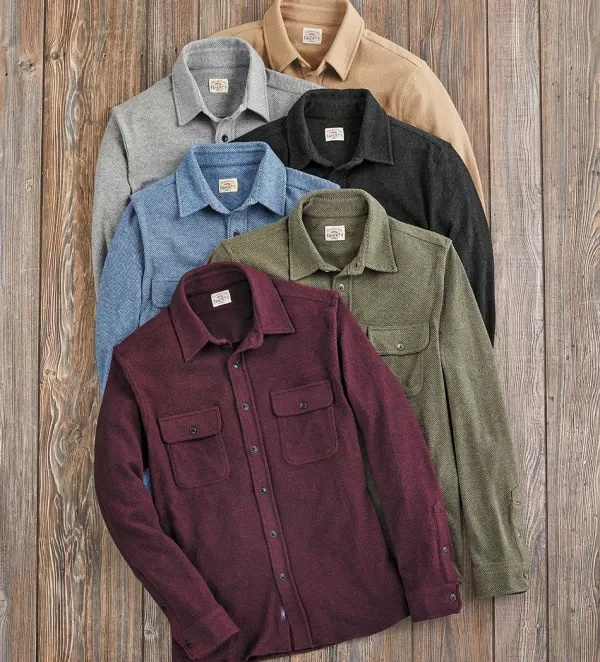 Faherty Legend Sweater Shirt- Long Sleeve Sport Shirts