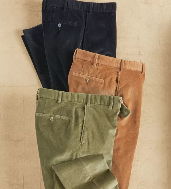 Hiltl Narrow Wale Cord Pants- Casual Pants