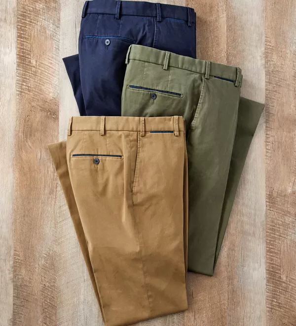 Hiltl Sateen Pants- Dress Pants