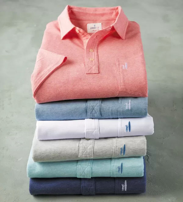 Johnnie-O Short Sleeve Polo Shirt- Polos & Knits