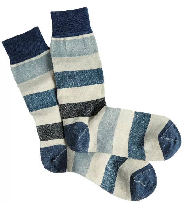 Marcoliani Cruise Stripe Anklet Socks- Socks