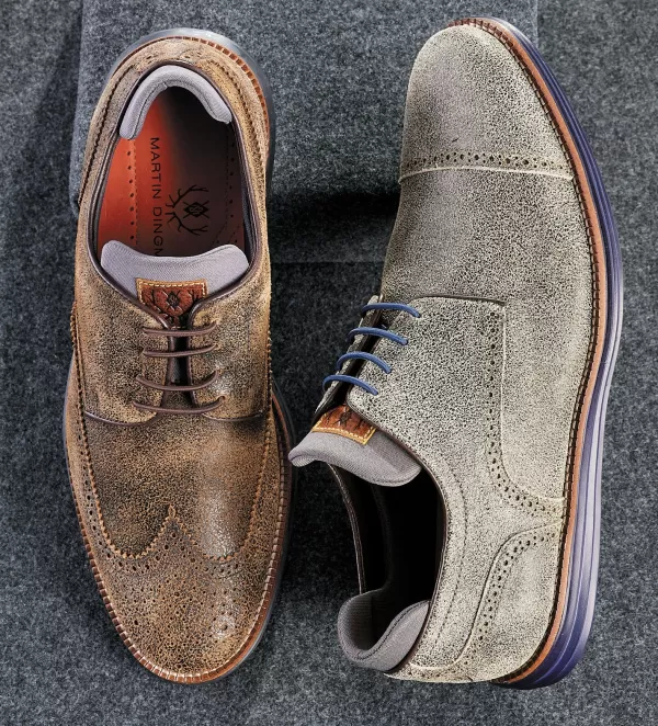 Martin Dingman Countryaire Wingtip Oxfords- Casual Shoes