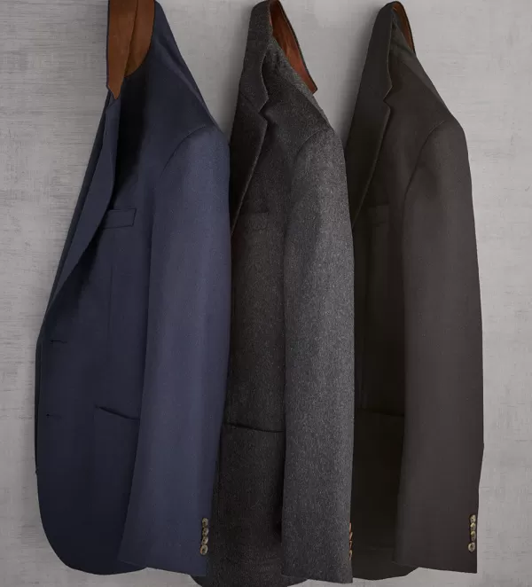 Patrick James Cashmere Solid Sport Coat- Sport Coats