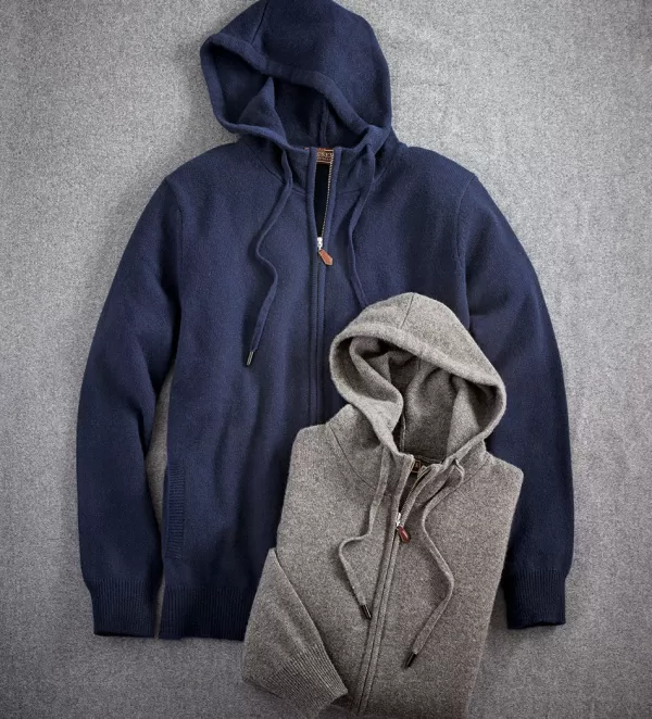 Reserve Cashmere Hoodie- Cardigans