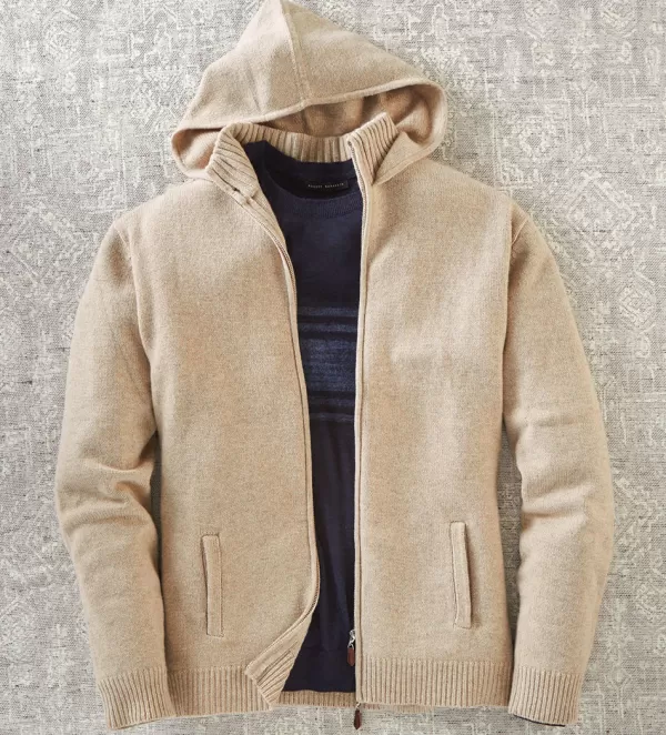 Reserve Cashmere Hoodie- Cardigans