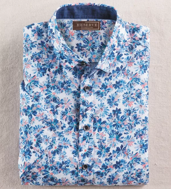 Reserve Floral Shirt- Short Sleeve Sport Shirts