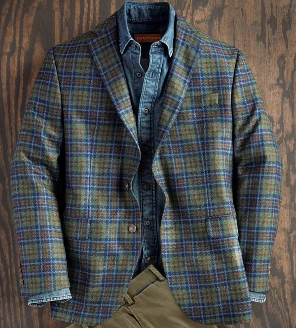 Reserve Harris Plaid Sport Coat- Sport Coats