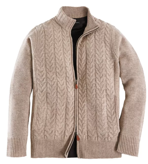 Reserve Hawsker Cable Cardigan- Cardigans