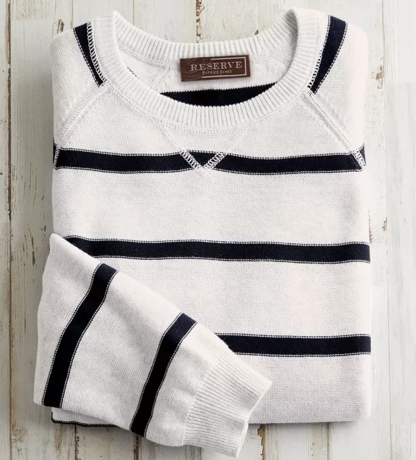 Reserve Mariner Stripe Sweater- Pullovers & Layers