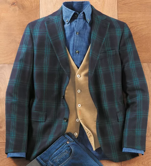 Reserve Plaid Sport Coat- Sport Coats