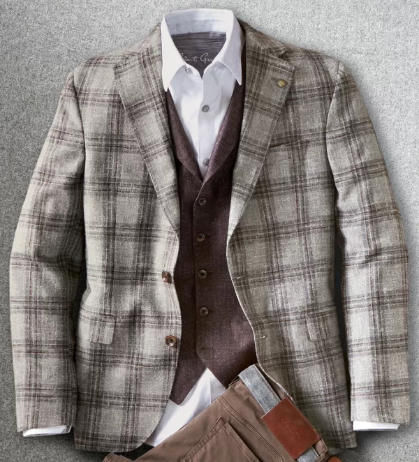 Reserve Plaid Sport Coat- Sport Coats