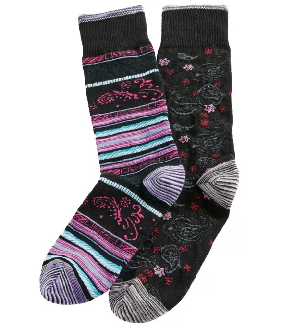 Robert Graham Damocloid Anklet Sock- Socks