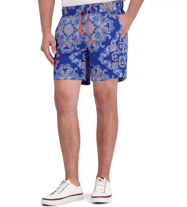 Robert Graham Loki Woven Swim Trunks- Swimwear