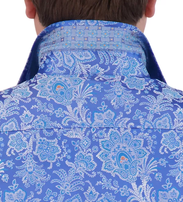 Robert Graham Long Sleeve Portiere Le Shirt- Long Sleeve Sport Shirts