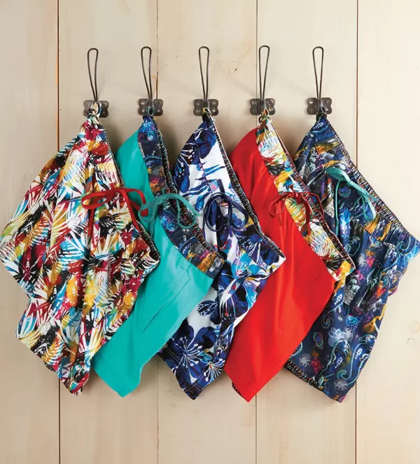 Robert Graham Under The Sea Swim Trunk- Swimwear