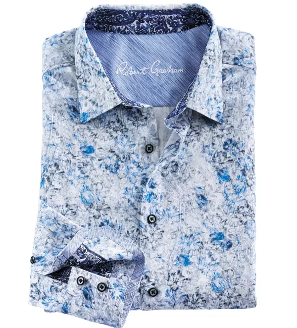 Robert Graham Wallbanger Shirt- Long Sleeve Sport Shirts