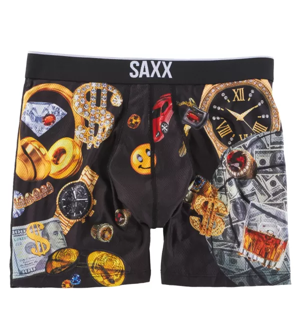 SAXX Money Baller Volt Boxer Briefs- Underwear