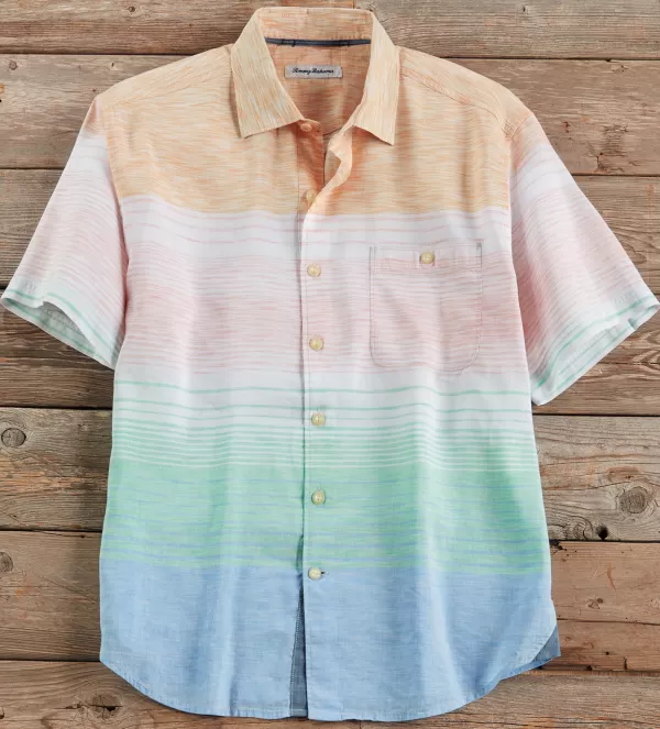 Tommy Bahama Easy Sunrise Camp Shirt- Short Sleeve Sport Shirts