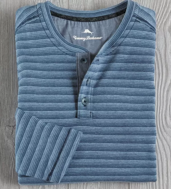 Tommy Bahama Shadow Bay Henley- Polos & Knits