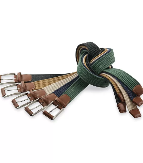 Torino Woven Stretch Belt- Belts