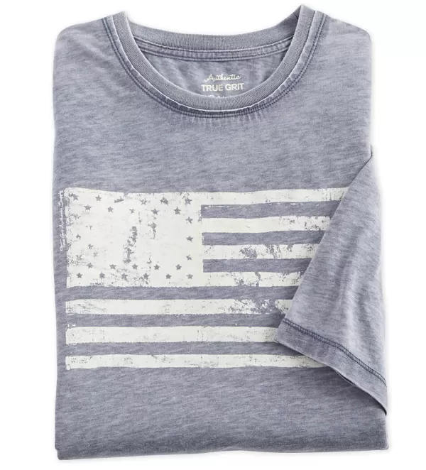 True Grit American Flag Tee- Tees