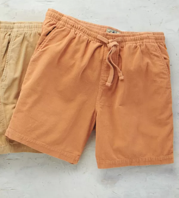 True Grit Baja Cord Weekender Shorts- Shorts