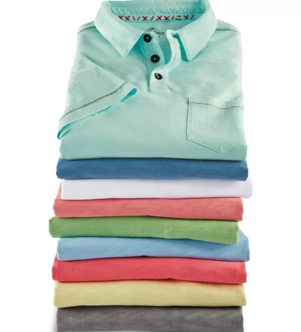 True Grit Cotton Polo- Polos & Knits