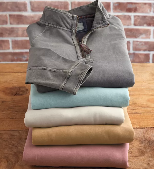 True Grit Heather Fleece Pullover- Pullovers & Layers