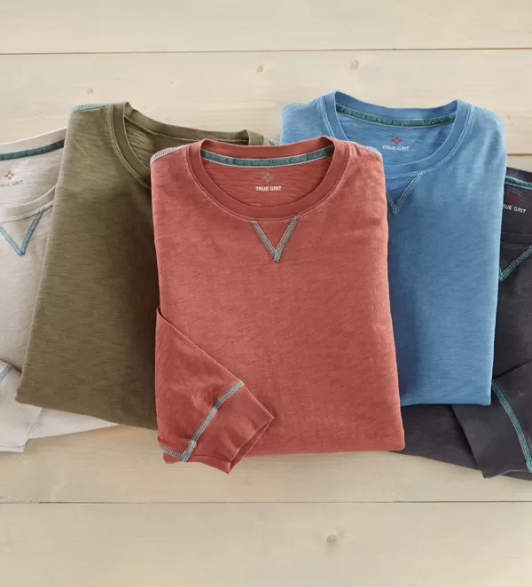 True Grit Heritage Crewneck- Polos & Knits