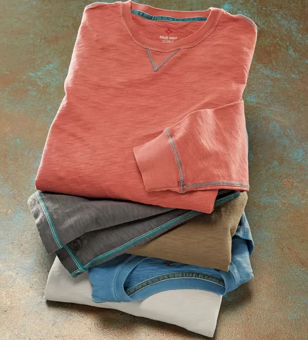 True Grit Heritage Crewneck- Polos & Knits