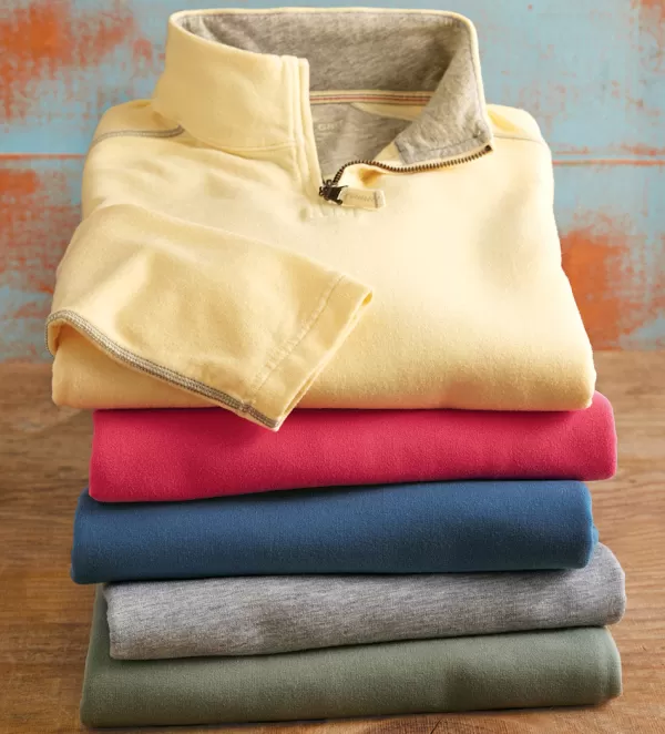 True Grit Quarter-Zip Pullover- Pullovers & Layers