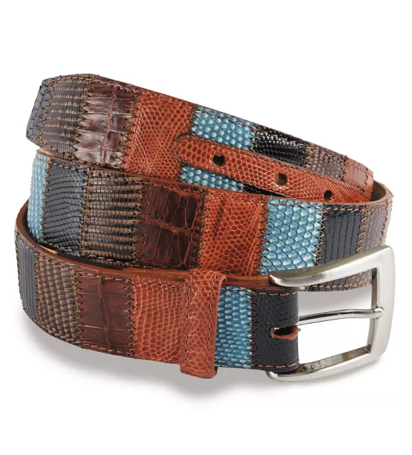 w.kleinberg Patchwork Belt- Belts