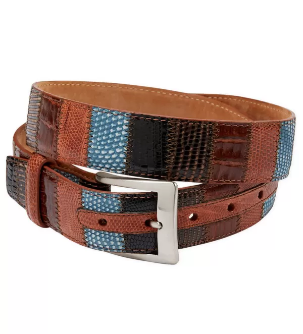 w.kleinberg Patchwork Belt- Belts