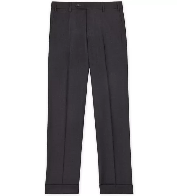 Zanella Devon Wool Serge Dress Slacks- Dress Pants